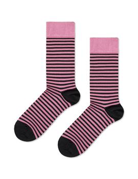 Calcetines Happy Socks Small Stripe Unisex Rosa