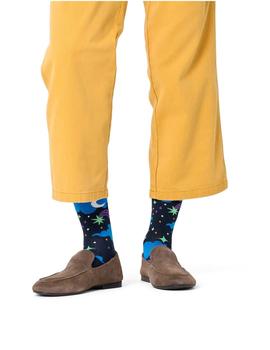 Calcetines Happy Socks Starry Sky Unisex Negros