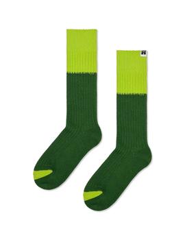 Calcetines Happy Socks Contrast Unisex Verde