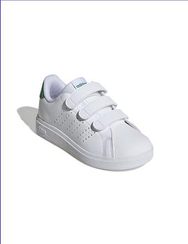 Zapatillas Adidas Advantage Base 2.0 Velcro Niño Blanco