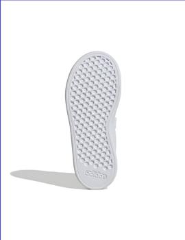 Zapatillas Adidas Advantage Base 2.0 Velcro Niño Blanco