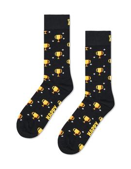 Calcetines Happy Socks You Win Unisex Negros