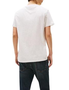 Camiseta Tommy Hilfiger Slim Hombre Gris