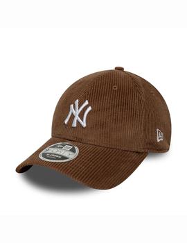 Gorra New York Yankees MLB Cord Unisex Marrón