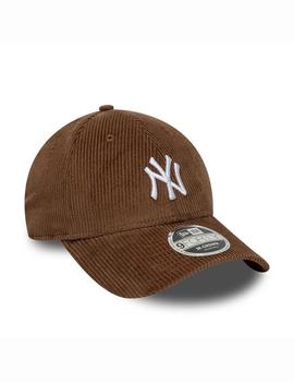 Gorra New York Yankees MLB Cord Unisex Marrón