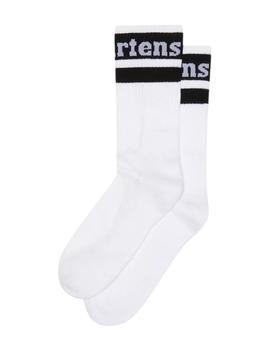 Calcetines Dr Martens Athletic Logo Unisex Blancos