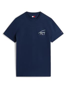 Camiseta Tommy Hilfiger Regular Hombre Azul