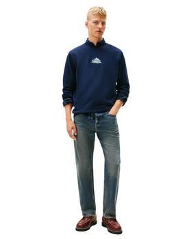 Sudadera Tommy  Hilfiger Tjm Reg Dna Play Hombre Marino