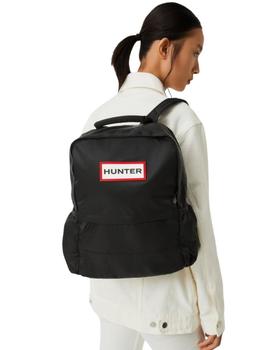 Mochila Hunter  Original Nylon Black Unisex Negro
