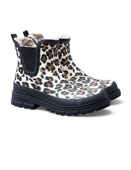 Botín Verbenas Lua Mate Combi Animal Mujer