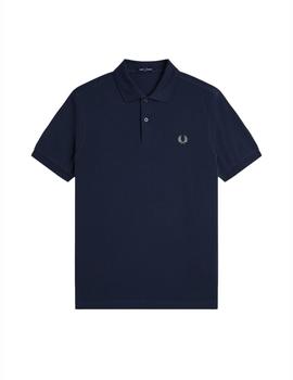 Polo Fred Perry Twin Tipped Hombre Marino