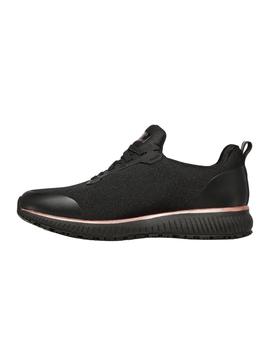 Zapatillas Skechers Work Squad Mujer Negro