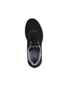 Zapatillas Skechers Bobs Moda Mujer Negro