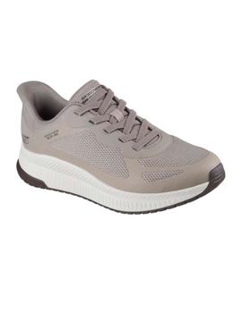 Zapatillas Skechers Bobs Squad 4 Hombre Marrón