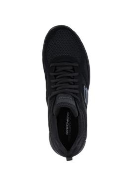 Zapatillas Skechers Burns Agoura Hombre Negro