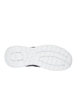 Zapatillas Skechers Burns Agoura Hombre Azul