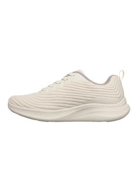 Zapatillas Skechers Bobs Moda Flex Mujer Blanco