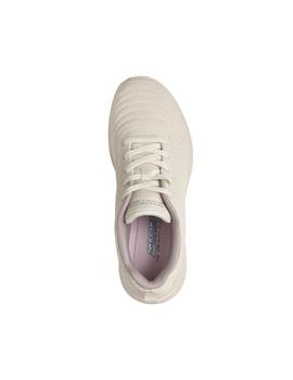 Zapatillas Skechers Bobs Moda Flex Mujer Blanco