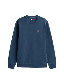 Sudadera Tommy Hilfiger Regular Cuello Redondo Hombre Marino