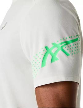 Camiseta Asics Icon SS Top Hombre Blanco