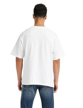 Camiseta Levis Half Sleeve Pocket Hombre Blanco