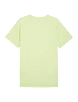 Camiseta Run Velocity Puma Hombra Verde