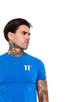  Camiseta 11 Degrees Core Muscle Hombre Azul