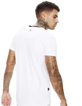 Camiseta 11 Degrees Mercury Mesh Hombre Blanco