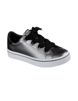 Zapatillas Sckechers Hi-Lites Metallics Mujer Gris