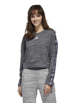 Sudadera Sin Capucha Adidas Essentials Mujer Gris