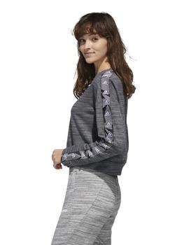 Sudadera Sin Capucha Adidas Essentials Mujer Gris