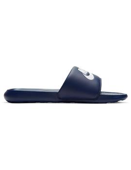 Chanclas Nike Victori One Slide Hombre Azul