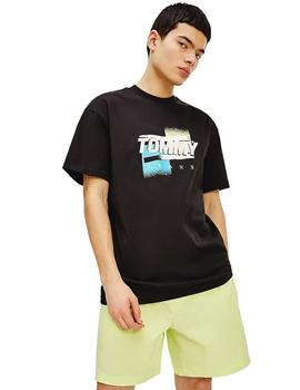Camiseta Faded Color Graphic Tee