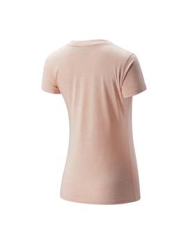 Camiseta New Balance Essentials Athletic Club Mujer Rosa