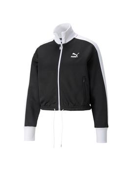 Chaqueta Puma Iconic T7 Cropped Mujer Negro