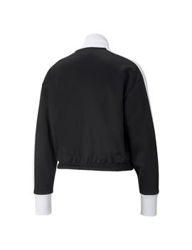 Chaqueta Puma Iconic T7 Cropped Mujer Negro