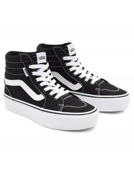 Zapatillas Vans Filmore Hi Platfo Mujer Negro