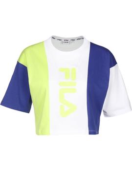 Camiseta Crop Fila Bai Mujer Multicolor