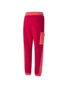 Pantalón Puma Power Mujer Rojo