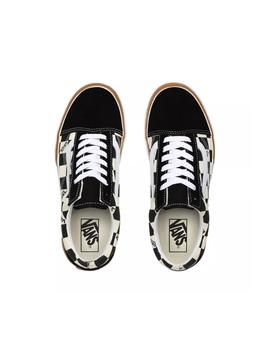 Zapatillas Vans Old Skool Stacked Mujer Negro