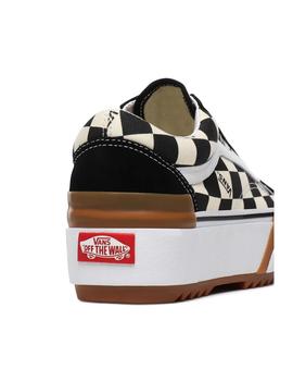 Zapatillas Vans Old Skool Stacked Mujer Negro